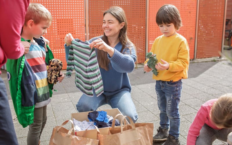 Hilfsgüter Transport